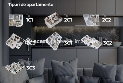 3 camere Premium în XCity Towers Timișoara – 71 mp, parcare subterană - 1