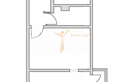 Apartament 2 camere zona vest, etaj intermediar - 11