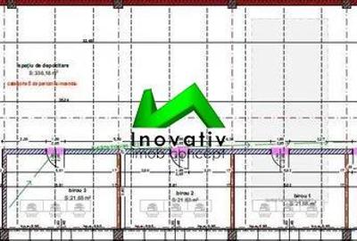 Birou, de 2,200 mp, în Turnișor