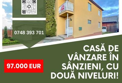 Casă de vânzare în Sânzieni, cu două niveluri! - 1