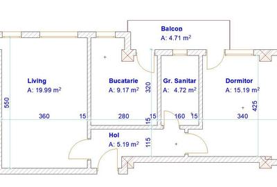 Apartament 2 camere, 54mp, parcare subterana, ideal locuit/investitie - 2