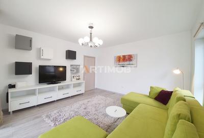 Apartament mobilat 3 camere cu parcare subterana