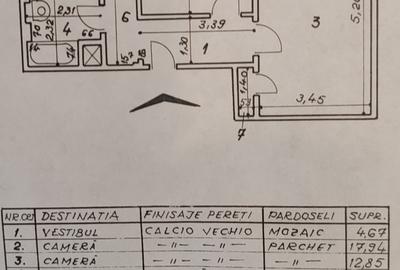 Averescu, etaj 7, apartament 2 camere 95000 euro - 10