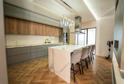 Mobilată/Utilată - Vila P+1E | 550mp teren | asfalt + strada privata - 12