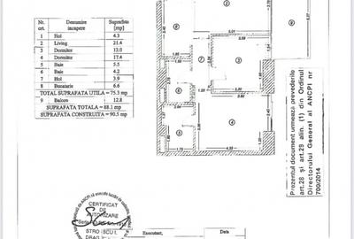 Inchiriere Apartament 3 Camere – One Verdi Park, Barbu Vacarescu - 11