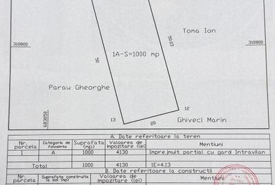 Teren intravilan 1000 mp la șoseaua principală – Cuza Vodă – curent trifazat - 3