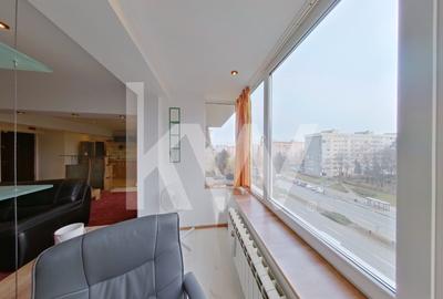 Apartament cu 2 camere semidecomandat, mobilat în Centrul Civic