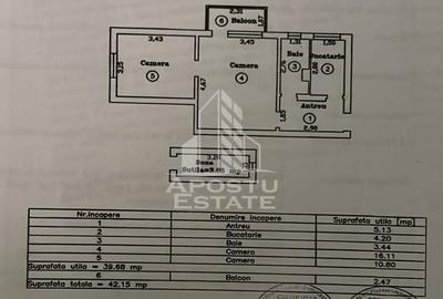 Apartament 2 camere de vanzare, zona Telegrafului/Isho, Timisoara - 11