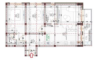Apartament nou cu 3 camere si 2 bai. Finisaje la alegere. - 11