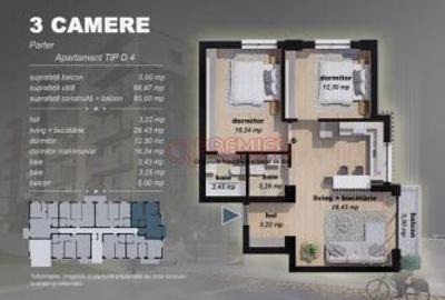 3 camere-Grand Arena - 3