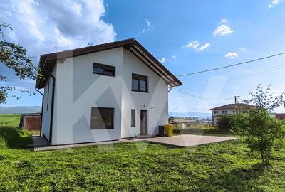 Casa individuala 5 camere finalizata mobilata Est Sibiu teren 372mp - 3