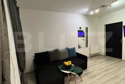 Apartament cu 2 camere semidecomandat, mobilat în Florești