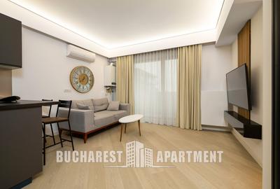 Apartament cu 2 camere semidecomandat, mobilat în Pipera