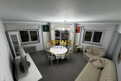 Apartament cu 3 camere decomandat, mobilat în Decebal