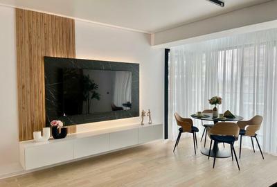 Apartament cu 2 camere semidecomandat, mobilat în Floreasca