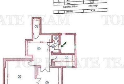 Apartament 3 camere de inchiriat in vila  ,cochet, nou renovat , balcon,  curte - 12