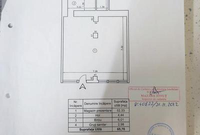 Spațiu comercial stradal de închiriat Calea Giulești | 66 mp | Di - 2