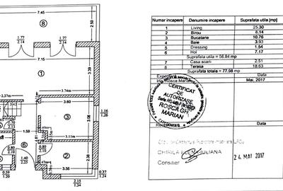 Casa tip duplex, 5 camere, Mogosoaia, P+1+Pod ! - 47