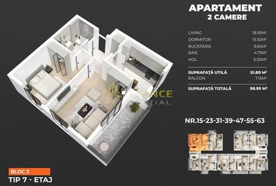 Apartament 2 camere Premium –Exact lângă Metrou Berceni  Str. Biruin&# - 5