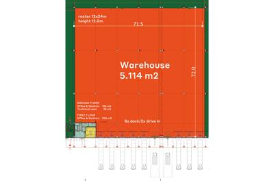 Hală industrială de închiriat Arad ZI West A1, acces TIR, Su 5114 mp - 4