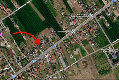Teren de 500mp cu deschidere dublă 14/35m, strada principală Ciofliceni! - 9