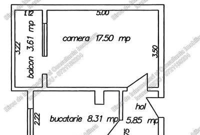 ⏩ km4-5 Garsoniera Decomandata 40,31m² Balcon Centrala Izolata Mobilata Utilata - 12