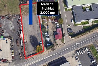 Teren de închiriat – 3.000 mp+ – la bulevard principal - 1
