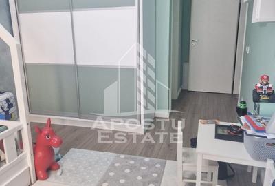 Apartament cu 3 camere si 2 bai, mobilat si utilat in Giroc la asfalt. - 12