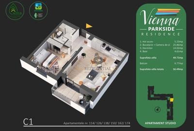 Apartament modern compartimentat, Parc Tudor Arghezi, Bd. Metalurgiei - 8