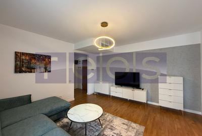 Apartament cu 2 camere, mobilat în Băneasa