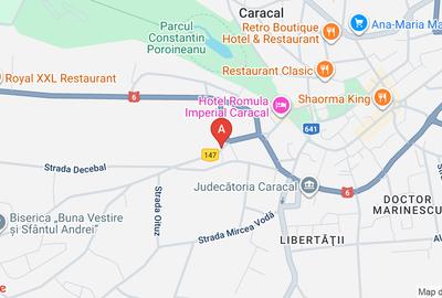 Teren 729 mp si casa Caracal zona Parc - 1