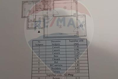 Apartament  3 camere de vanzare langa metrou Valea Ialomitei/Dr.Tabere - 10