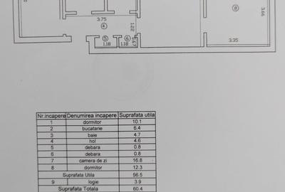 Apartament 3 camere Cantemir-Podu Ros, etaj 1, FARA RISC, renovat - 6