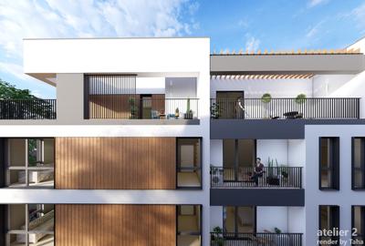 Penthouse 4 camere Dec. 130mp si 220mp construit + 100mp terasa Splaiul Unirii - 5