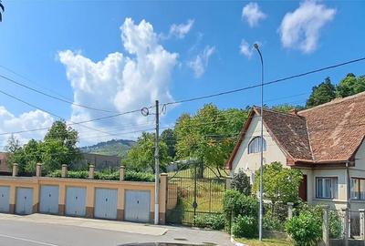Proprietate superba teren, cladire cu opt garaje si gard zidit - 11
