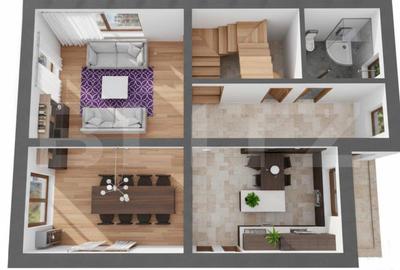 Casă P+1 compartimentare eficientă,ideala pt familie.Cartierul Izvor.190.000EURO - 4
