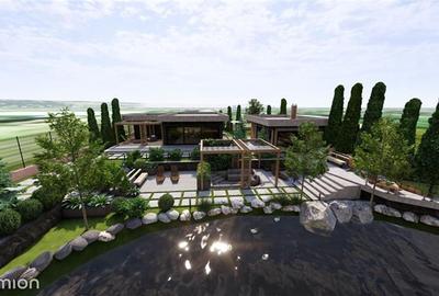 Persoana fizica - teren 1.000mp - Serbanesti - cu lac amenajat - 2