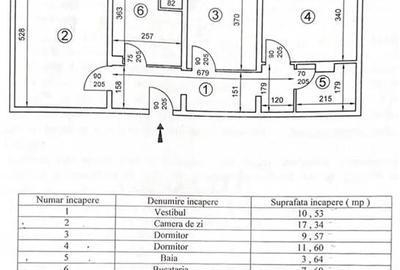 Apartament cu 3 camere decomandat, mobilat în Alexandru Obregia