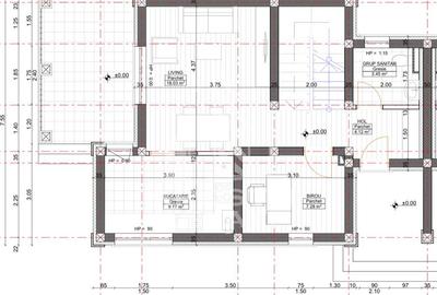 Duplex despartit prin baie si hol cu 3 dormitoare si dressing in Giroc - 16
