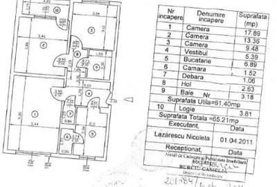 Apartament 3 Camere,Titan,Auchan,bl.reabilitat,DECOMANDAT,Amenajat,mobilat - 9
