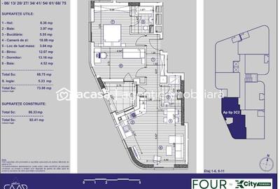 Apartament cu 3 camere și parcare subterană | XCity Timișoara - 9