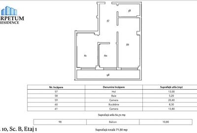 Tomis Nord - Vanzare apartament decomandat cu 2 camere,  bloc nou. - 4