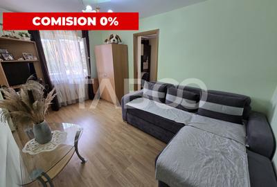 Apartament 2 camere de vanzare etajul 1 mobilat utilat Tiglari Sibiu - 1