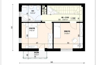 Casa   Bragadiru  central   direct  la Dezvoltator - 13