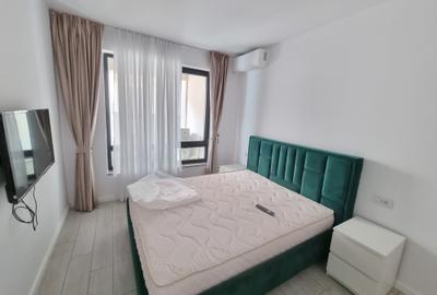 Apartament cu 2 camere semidecomandat, mobilat în Pipera