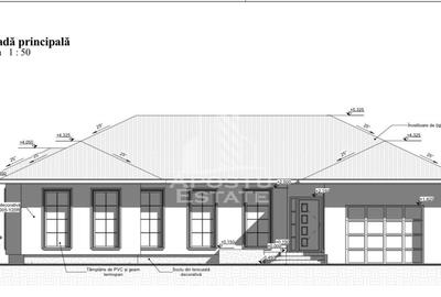 Casa individuala pe parter, 3 camere, garaj, teren 540, zona Braytim - 1