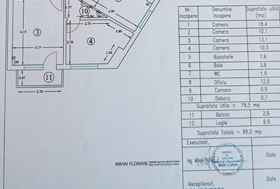 Apartament cu 4 camere de vanzare Pantelimon - Delfinului - 12