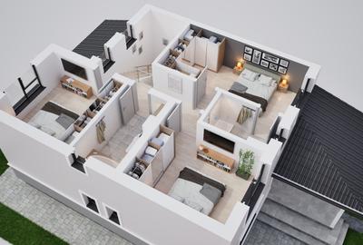 Duplex modern 116 mp | 5 camere | Teren 306 mp | Șura Mica - 5