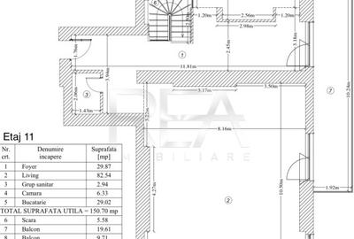 Duplex 4 camere 372 mp în ONE Herastrau Towers - 17