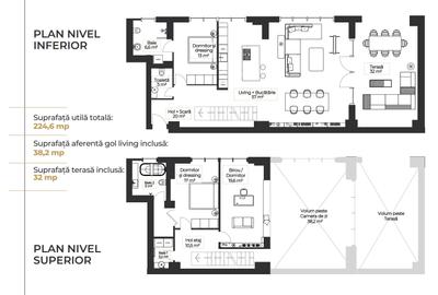 Spațiu Birouri Contemporan | Loft Duplex | Terasă Generoasă 32 mp | Floreasca - 7